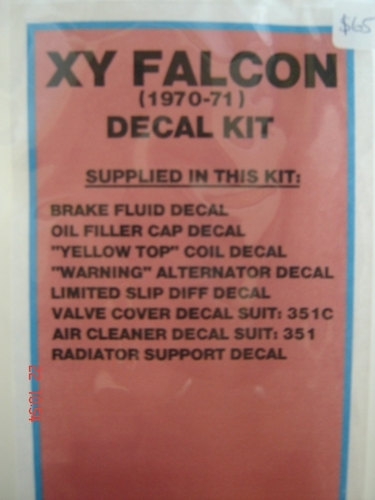 XY Falcon (1970-71)